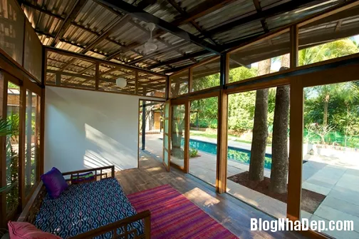 Ngôi nhà đầy phong cách với nội thất đá thô tại Ấn Độ