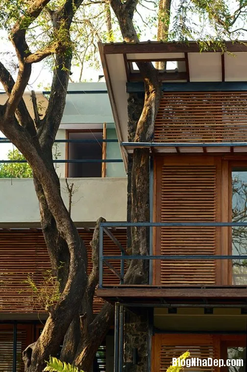 Ngôi nhà đầy phong cách với nội thất đá thô tại Ấn Độ