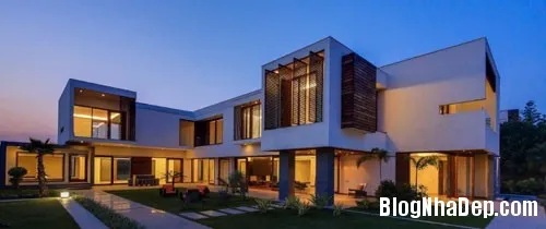 Ngôi nhà hiện đại mang phong cách minimalist ở Ấn Độ
