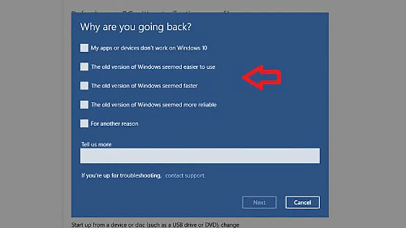 Cách hạ cấp Windows 10 xuống Windows 7 hay 8.1