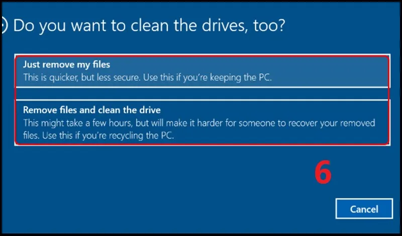 Cách reset, khôi phục cài đặt gốc máy tính Windows 10 đơn giản