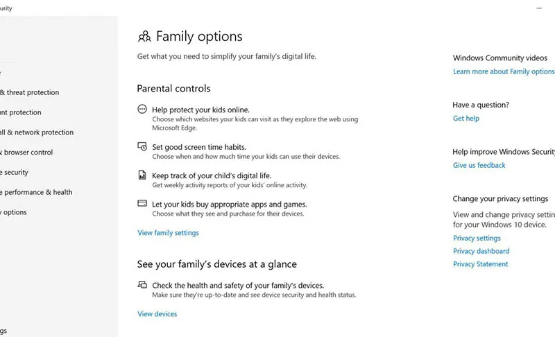 Cài đặt và sử dụng Family Safety trên Windows 10
