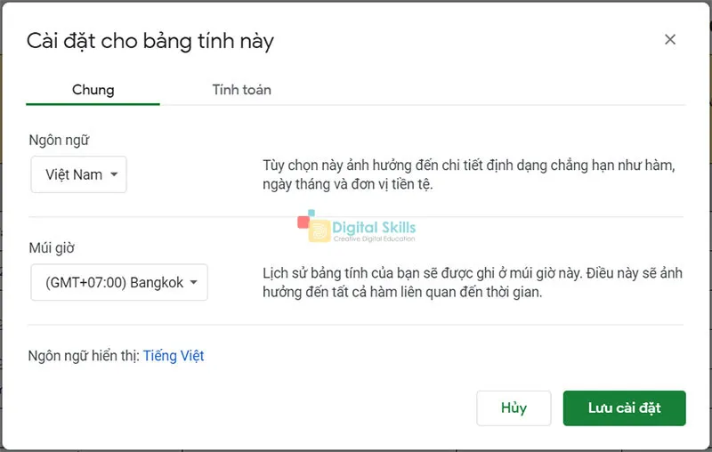 Dịch tài liệu sang ngôn ngữ khác trên Google Docs
