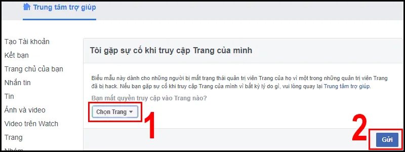 Hướng dẫn 4 cách lấy lại quyền admin của fanpage Facebook hiệu quả