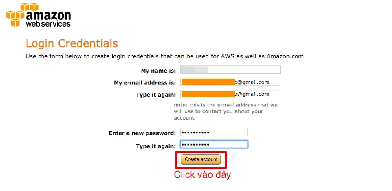 Hướng dẫn chi tiết  đăng ký tài khoản Amazon SES