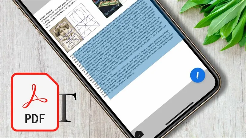 Hướng dẫn lấy văn bản từ file PDF trên iPhone toàn bộ trong một nốt nhạc