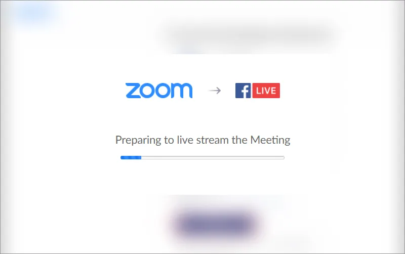 Hướng dẫn livestream từ Zoom lên Facebook