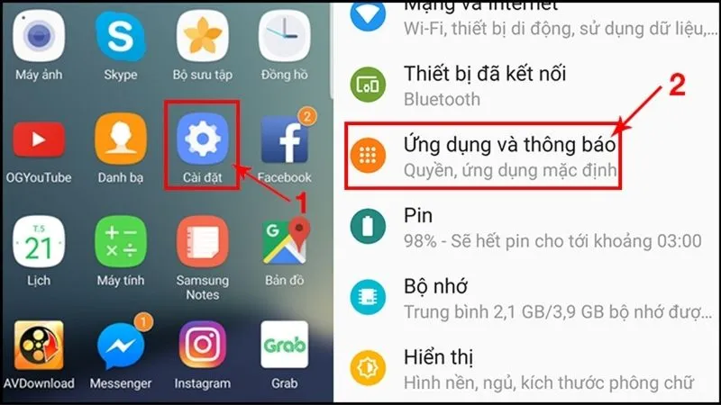 Hướng dẫn xóa dữ liệu trên điện thoại Samsung đơn giản, dễ thực hiện.