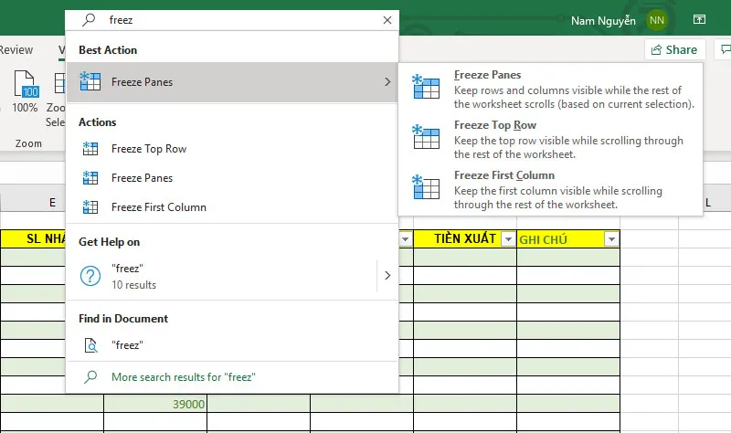 Những thủ thuật Excel dân văn phòng cần phải biết