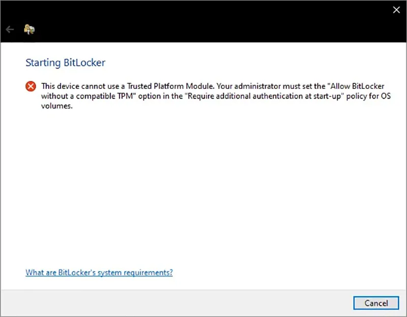 Sử dụng Bitlocker trên Windows 10 -Công cụ mã hóa an toàn