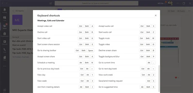 Thủ thuật Teams giúp bạn làm việc như chuyên gia